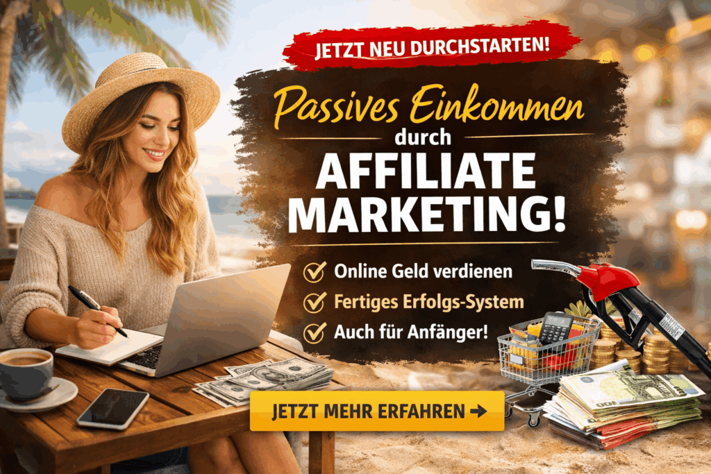 Passives Einkommen durch Affliate Marketing