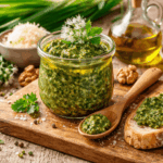 Bärlauch-Tomaten-Walnuss-Pesto